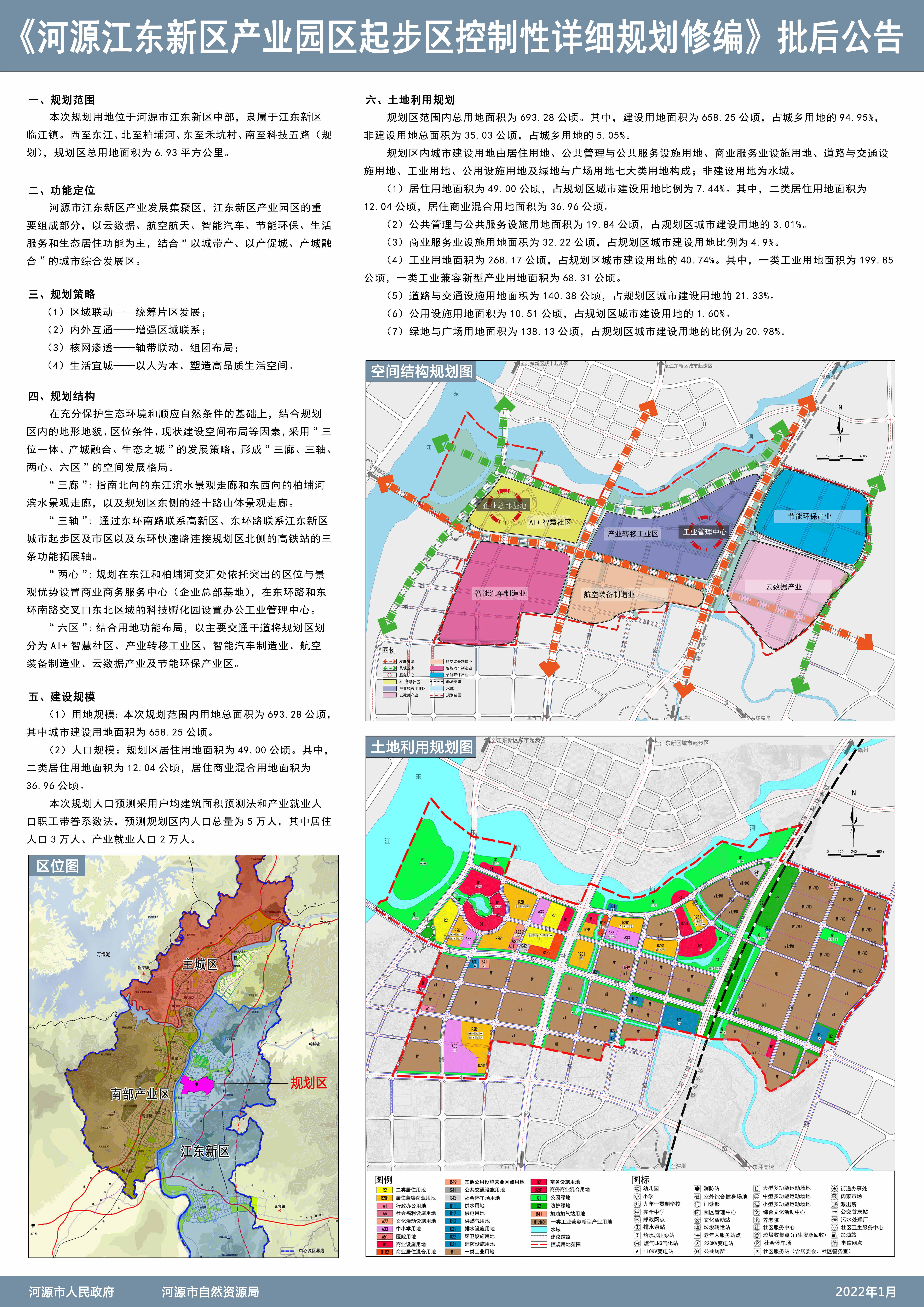《河源江东新区产业园区起步区控制性详细规划》批后公告1.jpg
